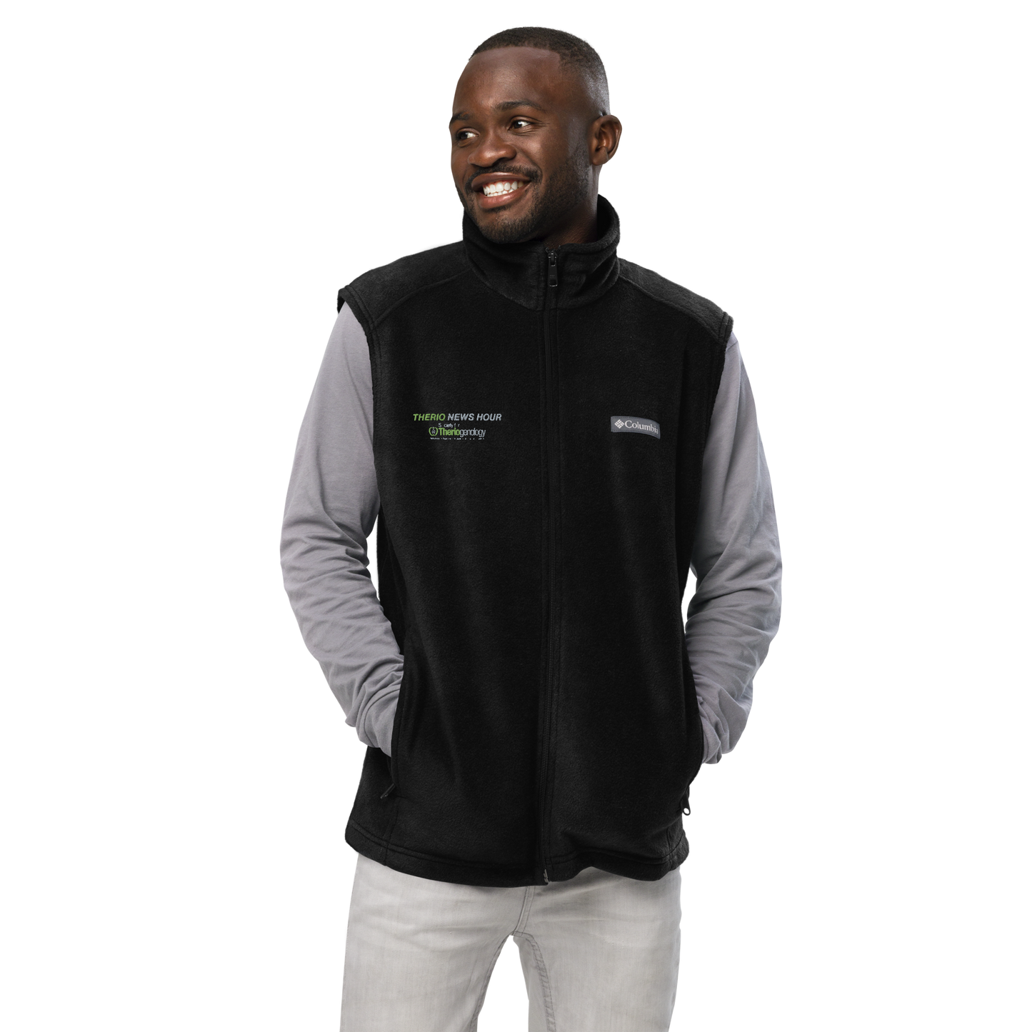 SFT Men’s Columbia fleece vest