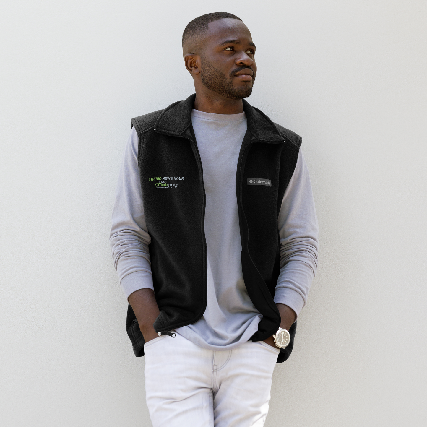SFT Men’s Columbia fleece vest